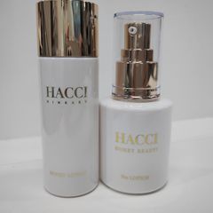 HACCI はちみつ洗顔石けん80g ＆ スキップローション150mL セット
