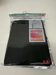 UNIQLO　ヒートテック  ブラック  クールネックT（長袖）Mサイズ