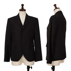 ジュンヤワタナベ コムデギャルソンJUNYA WATANABE COMME des GARCONS ポリウール3Bジャケット 黒XSのサムネイル