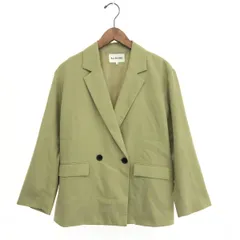 RAY BEAMS レイビームス バッグギャザー2ボタンダブルジャケット サイズ:0     グリーン レディース / 241004012719のサムネイル