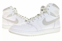 新品】ナイキ エアジョーダン1 HI 85 白×グレー US11.5 黒タグ付 