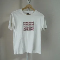 【SOMETHING　サムシング】　レディース　Tシャツ　ホワイト　Sのサムネイル