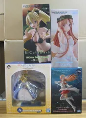 ソードアート オンライン BiCute リーファ 一番くじ アリス LPM アスナ 4種 未開封品