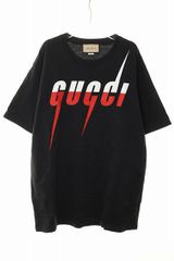 超人気モデル・最高級の逸品】グッチ☆センタービッグロゴ入りTシャツ 