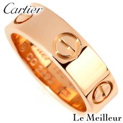 【新品仕上済】 Cartier ラブ ピンクゴールド K18PG リング クラシックモデル 10号 レディース 返品OK