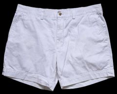 ポロラルフローレン白チノツータックショートパンツ80年代〜90年代