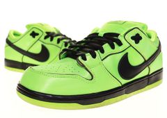 나이키 NIKE × THE POWERPUFF GIRLS SB DUNK LOW PRO QS "BUTTER CUP" 28.5 cm FZ8319-300 파워 퍼프 걸즈 덩크 로우 버터 컵 그린 그린 ▲■260207