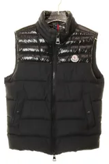 モンクレール MONCLER 18AW DENEB GILET BLACK 1 D20914380385 デネブ ジレ ダウンベスト ブラック 【ブランド古着ベクトル】【中古】260330のサムネイル