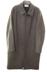 アタッチメント ATTACHMENT WOOL CASHMERE BALMACAAN COAT 2 AC22-077 カシミアブレンド ウール コート ステンカラーコート グレー 【ブランド古着ベクトル】【中古】●260224のサムネイル