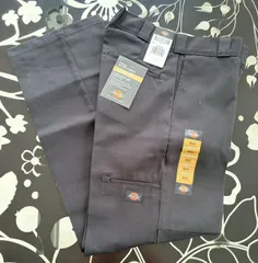 【新品・タグ付】Dickies W30×L32 ルーズフィット ワークパンツ ブラック（訳あり）