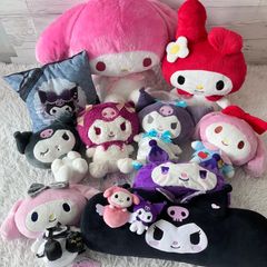 サンリオ】ハローキティ クロミ シナモロール 超BIGぬいぐるみ 9体