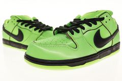 나이키 NIKE × POWERPUFF GIRLS SB DUNK LOW PRO QS BUTTERCUP 29cm FZ8319-300 파워 퍼프 걸즈 에스비 덩크 로우 버터 컵 [브랜드 헌 옷 벡터][중고]▲■251228