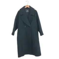 GRACE CONTINENTAL グレースコンチネンタル シャギーロングコート サイズ:36 コクーンシルエット 0124461060   ブラック レディース / 240001205280のサムネイル