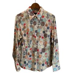 美品】Paul Smith 長袖シャツ ドット柄 M ポールスミス 水玉 - メルカリ