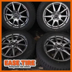 良品 23年製 スタッドレス 185/65R15 ダンロップ ウィンターマックス WM03 / シュナイダー 15in 5.5J +50 100 4H 4本 アクア ノート マツダ2等のサムネイル
