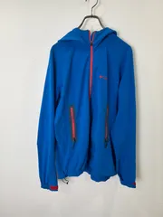 S00860｜Columbia｜コロンビア｜ナイロンパーカー｜ブルー｜Mサイズ｜レディース｜アウトドア｜Y2K｜90S｜古着｜USA古着｜ヴィンテージ｜アメカジ｜テック系｜無地｜ライトアウター｜チャック欠損あり｜フォロー割｜今期トレンドのサムネイル