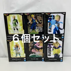 未開封 ドラゴンボール DRAGON BALL CLEARISE ゴジータ 孫悟飯 history box 桃白白 ベジット G materia トランクス ベジータⅡ BANPRESTO フィギュア 6個セット LF5C66 f111