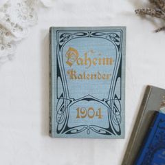 稀少1901年アンティーク年間アルマナック洋書ジャンクジャーナル古書 1904年版アルマナック -豊富な内容と古書ならではの美しい風合い- 年鑑
