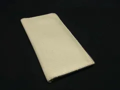 Valextra ヴァレクストラ レザー カードケース カード入れ レディース メンズ アイボリー系 DI8346のサムネイル