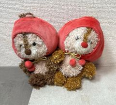 디즈니 스토어 칩과 데일 체리 인형 인형 인형 약 17cm