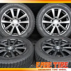 バリ溝 中古 スタッドレス 205/55R16 ヨコハマ アイスガード iG60 / チームスパルコ Valosa 16in 6.5J +46 112 5H 球面 4本 A3 ゴルフ等のサムネイル