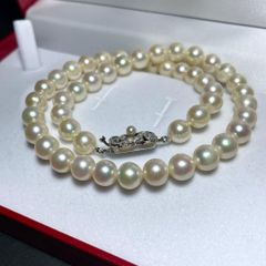 テリ最強◎】あこや パール ネックレス 真珠 イアリングセット 
