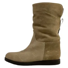 My Ferragamo(マイ フェラガモ) ショートブーツ 6 1/2 M レディース - ベージュ ヴァラのサムネイル