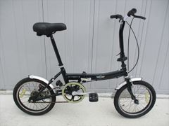 送料込】FIELD CHAMP 折りたたみ自転車 ブラック - メルカリ