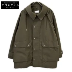 THE RERACS　ザ・リラクス　22SS-RECT-323 カーキ ナイロンモッズコート　46のサムネイル