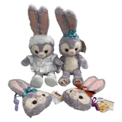 タグ付きあり/Disney SEA/ディズニーシー/ステラルー/ぬいぐるみ ポシェット/3点セット/ハロウィン/ぬいぐるみ 約55cm/うさぎ/ダッフィーフレンズ/FB4422
