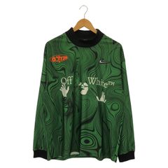 完売品 NIKE off-white ゲームシャツ Lサイズ - メルカリ