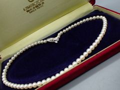 テリ良/干渉色✨ ミキモト あこや真珠 ベビーパール ネックレス 5.5