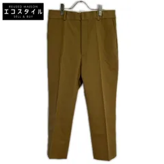 BALENCIAGA　バレンシアガ　460037 ブラウン コットン パンツ　17ss　44のサムネイル