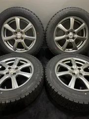 ★195/65R16 DUNLOP/WINTER MAXX WM02 20年製 PRD 16インチ 6J +45 100 4H スタッドレス 4本 ライズ ロッキー (南5-M363)のサムネイル