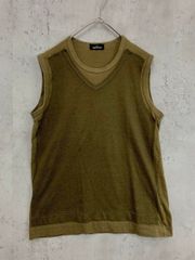 JEAN COLONNA ジャンコロナ ニット ファスナー タンクトップ M - メルカリ