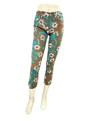 【中古】　R　45RPM　パンツ　スリムパンツ　花柄パンツ　日本製　春夏＿S24＿s-0375-r24＿セルモアから出品のサムネイル