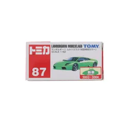 トミカ No.87 1/62 ランボルギーニ ムルシエラゴ 初回特別カラー(ライムグリーン/赤箱) 完成品 ミニカー トミーのサムネイル