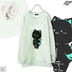 値下げしました NIER CLOTHING 猫プリント スウェットのサムネイル