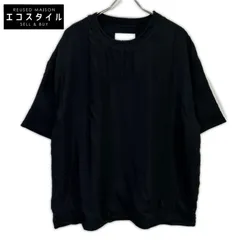 JIL SANDER　ジルサンダー　24SS ブラック ショルダージップ 半袖 Tシャツ　Sのサムネイル