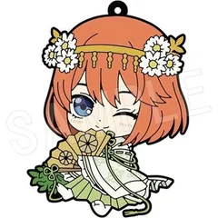中野 四葉 映画 五等分の花嫁 ぺたん娘トレーディングラバーストラップ Vol.2 巫女Ver 中野四葉 グッズ ストラップのサムネイル