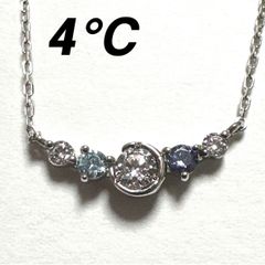 4℃ シルバーネックレス ヨンドシー 30121 - メルカリ
