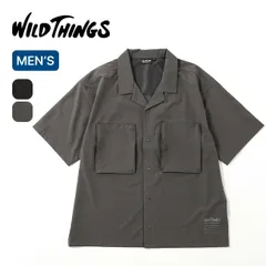 【新品】WILD THINGS ワイルドシングス オープンカラーポケットシャツ WT26041ADのサムネイル