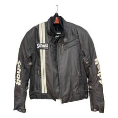 106152　Schott　ショット　レザーダブルライダースジャケット　黒　42 106152 Schott ショット レザーダブルライダースジャケット 黒 42