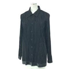 ISSEY MIYAKE イッセイミヤケ プリーツジャケット サイズ:M カーディガン/アウター IM71-FD912   ブラック レディース / 241021000682のサムネイル