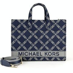 MICHAEL KORS MIRELLA NS トートラージ ネイビー - メルカリ