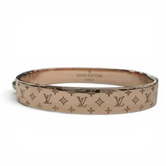 ルイヴィトン LOUIS VIITTON カフナノグラム バングル ブレスレット モノグラム アクセサリー 箱 保存袋 M00254 Mサイズ キングラム[19]のサムネイル