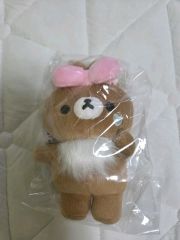 リラックマ sakumaru ぶらさげぬいぐるみ チャイロイコグマ うさまる