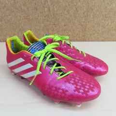 アディダス adidas サッカー スパイク predator プレデター リーサルゾーン X-TRX SG 27cm F32605 ピンク 美品