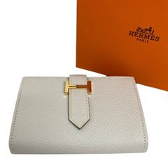 ✨超極美品✨エルメス ケリー ポケット 小銭 カード入れ アイボリー D