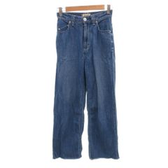 ヤヌーク リリス カットオフ デニムパンツ ストレッチ ハイウエスト 24